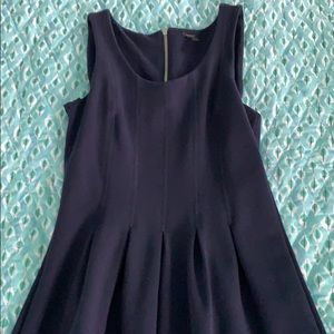 Very flattering navy dress
